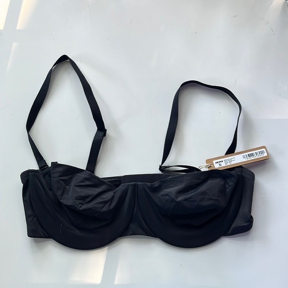 Skims 34D SMOOTHING INTIMATES SMOOTHING STRAPLESS BRA Black Onyx  NWT - Picture 7 of 7